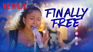 quotFinally Freequot Lyric Video  Julie and the Phantoms  Netflix After School [upl. by Huggins]