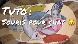 Tuto couture souris pour chat [upl. by Zoara944]