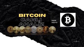 Bitcoin ve Altcoinlerde CANLI ANALÄ°Z [upl. by Wehttam]