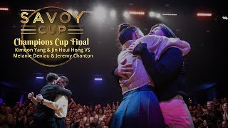 Savoy Cup 2023  Champions Cup Final with Hot Swing Sextet  Kimoon amp Jin Heui VS Melanie amp Jeremy [upl. by Rotciv]