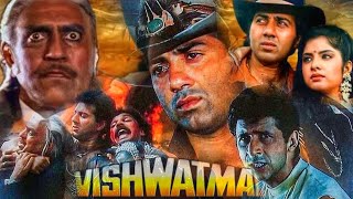 Vishwatma Full Movie 1992 Explanation  Sunny Deol  Divya Bharti  Chunky Pandey  Naseeruddin Shah [upl. by Rikki]