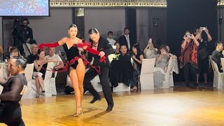 20240901  Asia Elite Awards  Pro Open Latin Final  Rafael Kyu amp Dasha Boichenko  Jive [upl. by Cheatham988]