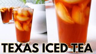 The Perfect Southern Iced Tea Recipe  Strong Cold Sweet but Not Too Sweet  Very Veganish [upl. by Cronin]