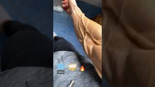 FBB Saule Oest flexing shredded vascular forearm [upl. by Topliffe]