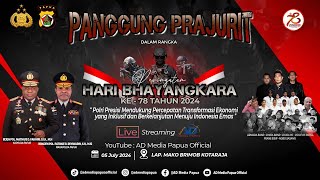 🔴LIVE🔴 PANGGUNG PRAJURIT POLDA PAPUA DALAM RANGKA HARI BHAYANGKARA KE 78 TAHUN 2024 [upl. by Rosecan]