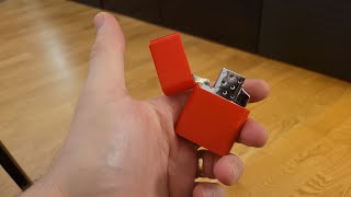 3d Printing a Zippo Case for my torch  Zippo  Ender 6 [upl. by Valida]