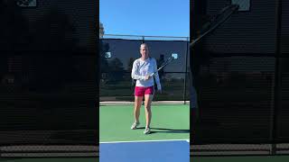 Tennis Forehand Followthrough Finish tennis tennistechnnique [upl. by Irtimid]