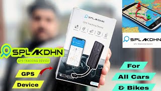 Best GPS Tracker for Cars amp Bikes by SPLAKDHN  RealTime Tracking amp Engine Control at ₹2500quot [upl. by Udelle260]