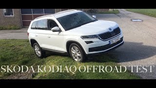 Skoda Kodiaq 20 TDI Diagonal test Offroad Mode [upl. by Attenol]