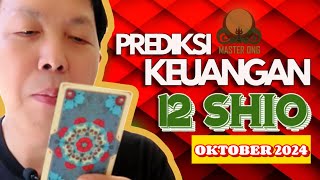 TAROT Prediksi Oktober 2024 SHIO  RAMALAN 12 SHIO KEUANGAN OKTOBER 2024 tarot ramalanshio [upl. by Ettelloc]