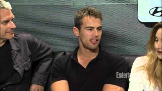 EW Divergent Interview at SDCC [upl. by Razid109]