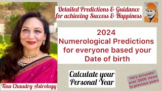 Numerology Predictions for 2024 based on your date of birth Personal Year [upl. by Poler417]