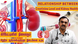 Relationship between creatinine level and kidney health [upl. by Anaert]