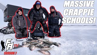 Incredible South Dakota Jumbo Perch and Crappie Bite [upl. by Nnaitsirk]