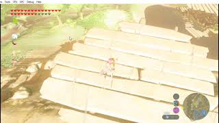 Cemu 1110c  Zelda Breath of the Wild  Intel GPU HD 530 I5 6600K stock [upl. by Hoenack738]