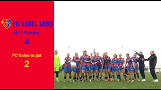 FC BASEL 1893 U17 F VS FC Kaiseraugst [upl. by Stead]