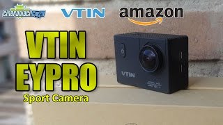 Vtin EyPro Sport Camera  Recensione e video di esempio 108030fps [upl. by Negiam]