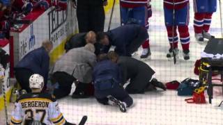 Charas hit on Pacioretty HD  Concussion [upl. by Lezah]