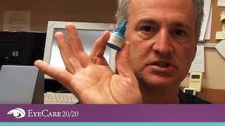 EyeCare 2020 How to Apply Eye Drops  The Best Method for Putting Eye Drops [upl. by Sarazen]