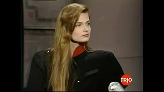 Paulina Porizkova 1986 Late Night with David Letterman Interview [upl. by Ennyletak]