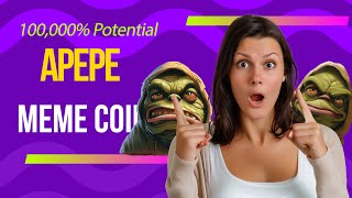 APEPE Meme Coin The Next 100000 Crypto Meme Coin Boom 🚀 [upl. by Aneloj982]