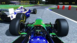 F1 1994  Michael Schumacher Onboard  Hockenheim Germany  Benetton Ford  F1 Challenge 99 02  HD [upl. by Tarr]