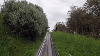 pembrey country park toboggan POV [upl. by Ayet504]