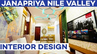 INTERIOR DESIGN JANAPRIYA NILE VALLEY MIYAPUR HYDERABAD INSCAPE INTERIORS 7093227442 [upl. by Alket]