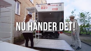 FLYTTVLOGG🚛 FÖRSTA NATTEN I LÄGENHETER [upl. by Regan417]