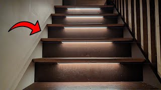 Light Up Your Stairs With These Motion Stair Lights [upl. by Assillem]