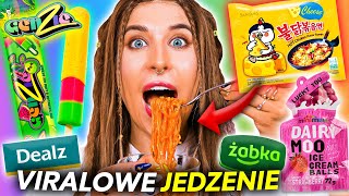 Lody GENZIE koreański ramen  TESTUJĘ VIRALOWE JEDZENIE Z MARKETÓW  Agnieszka Grzelak Vlog [upl. by Held580]