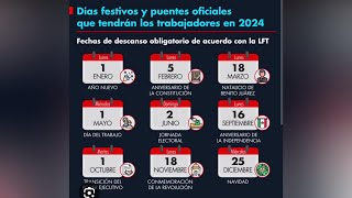 DÍAS DE DESCANSO FESTIVOS Y OBLIGATORIOS ¿CUÁNDO SE PAGAN DOBLES O TRIPLES [upl. by Edas]