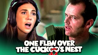 ONE FLEW OVER THE CUCKOOS NEST 1975 Movie Reaction w Coby FIRST TIME WATCHING [upl. by Oulman332]