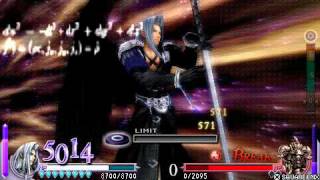 Dissidia Sephiroth Meteor Attack  EX Drive [upl. by Ratna892]