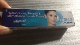 Hydroquinone tretinoin s mometasone furoate cream ultrabrite cream m garnti leti hu [upl. by Taggart]