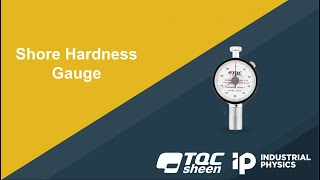 LD0550 LD0551 Shore Hardness Gauge by TQC Sheen [upl. by Cassady196]