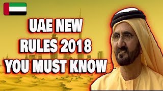 Good News  Best Changes In UAE Visa Rules 2018  Job Visa Rules Changed [upl. by Eeliab547]