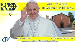 Visit to the Parish of St Michael Archangel in Pietralata  20150208 [upl. by Deden]