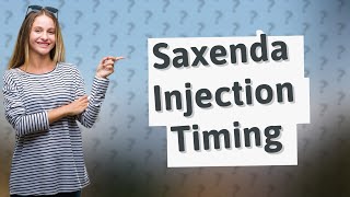 Is it better to inject Saxenda in the morning or night [upl. by Akinuahs]