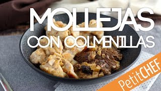 Mollejas con setas colmenillas  Petitchef [upl. by Ttihw]