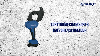 EMS 55 CU amp EMS 55 ST Elektromechanischer Ratschenschneider [upl. by Ogren]