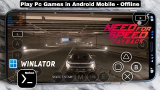 Pc Game Need For Speed Payback Play on Mobile in Mobox amp Winlator Emulator [upl. by Keffer]