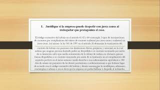 Análisis de caso Fuero laboral reforzado Actividad 2 Legislación Laboral [upl. by Sirod]