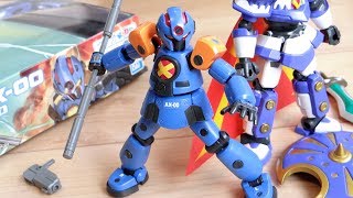 ダンボール戦機 LBX AX00 レビュー！ハイパーファンクションアキレスと比較！2019年一般販売Ver [upl. by Leynwad]