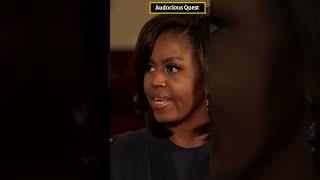 Michelle Obama Answers An Interesting Personal Question  Shorts [upl. by Esirahc]