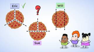 Partitioning Shapes—Fractions  MightyOwl Math  2nd Grade [upl. by Neira819]