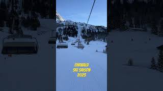 2023 Ski Saison Ehrwald shortvideo shorts skiing [upl. by Annahsat]