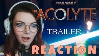 Star Wars The Acolyte NEW Official Trailer  REACTION [upl. by Evita]