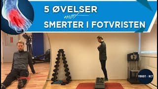 5 Øvelser mot Smerter i Fotvristen [upl. by Yevoc553]