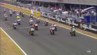 2014 Jerez – Race 1 highlights [upl. by Hamfurd]